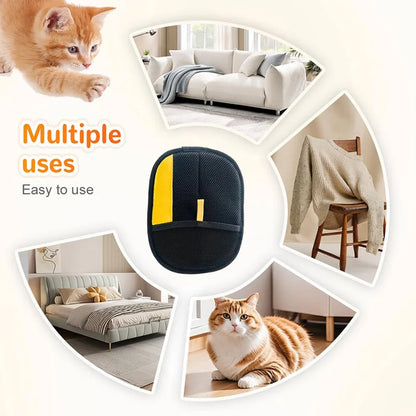 Multi-Functional Pet Grooming Gloves - Double-Sided Hair Removal & Massage Tool