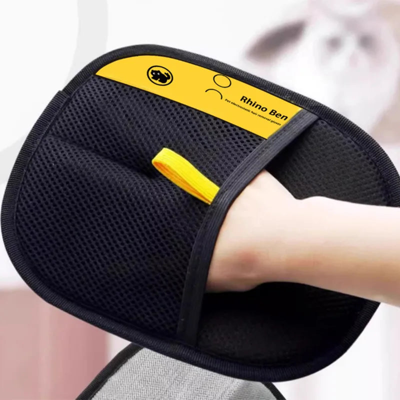 Multi-Functional Pet Grooming Gloves - Double-Sided Hair Removal & Massage Tool