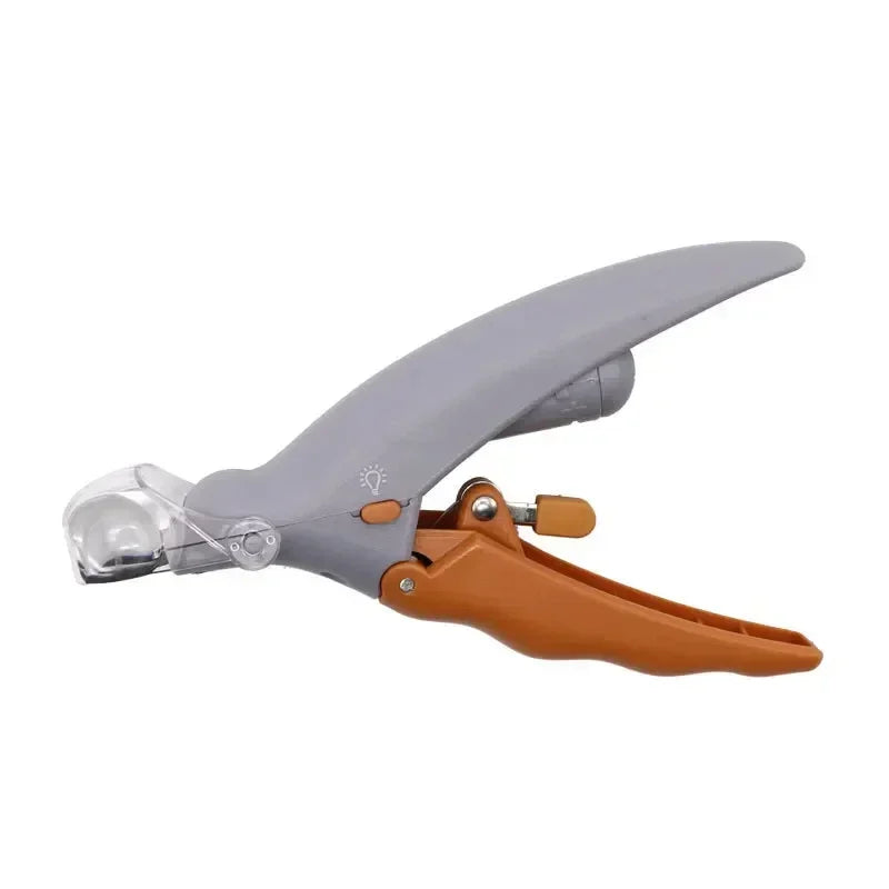 Professional LED Pet Nail Clipper - Safe & Easy Grooming Tool for Cats and Dogs