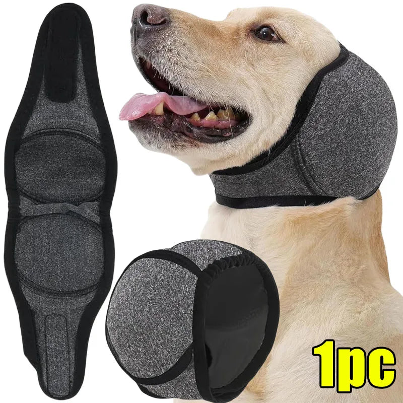 Calming Ear Muffs for Dogs - Noise-Canceling & Anxiety Relief Hoodie