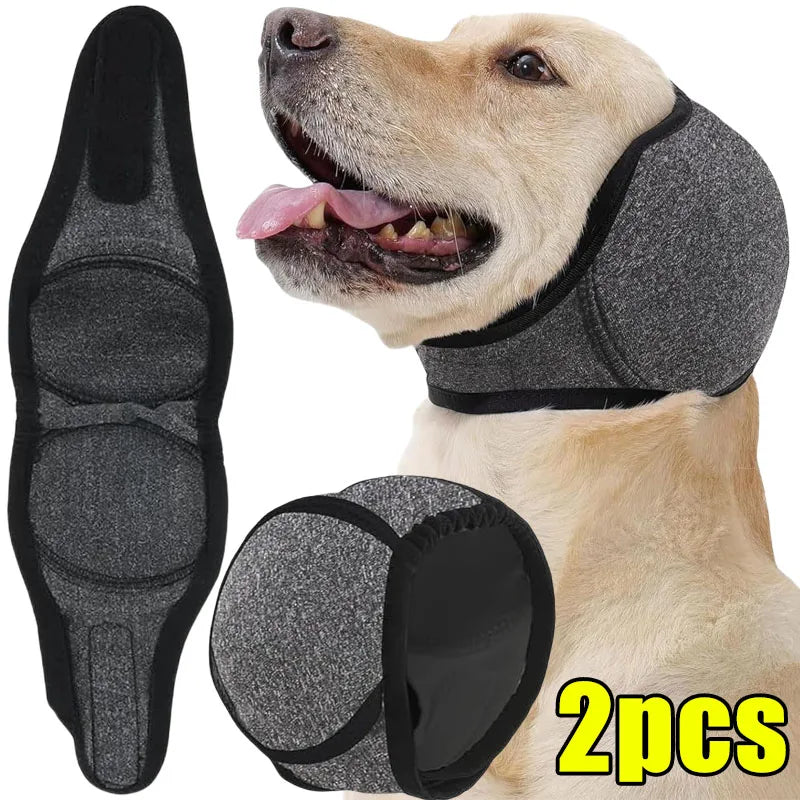 Calming Ear Muffs for Dogs - Noise-Canceling & Anxiety Relief Hoodie