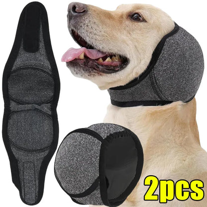 Calming Ear Muffs for Dogs - Noise-Canceling & Anxiety Relief Hoodie