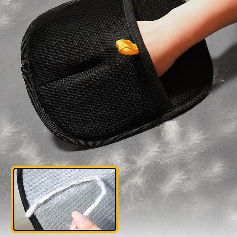 Multi-Functional Pet Grooming Gloves - Double-Sided Hair Removal & Massage Tool