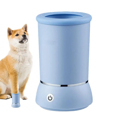 Pet Paw Washer With Charging cable USB Electric Paw Cleaner Automatic Dogs Foot Cleaning Machine For Dust Dirt Hair Removing