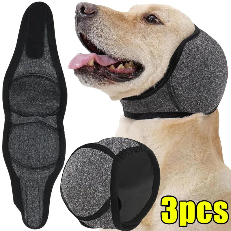 Calming Ear Muffs for Dogs - Noise-Canceling & Anxiety Relief Hoodie